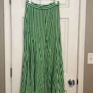 Anthropologie Mackenzie Striped Wide-Leg Pant
